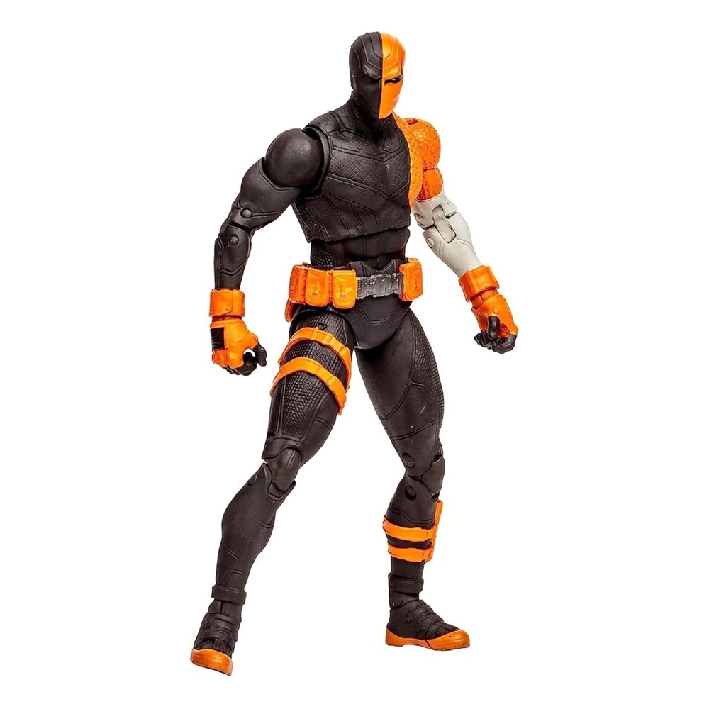 7” Deathstroke Action Figure with Sword, Card, and Stand by McFarlane Toys